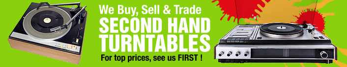 Secondhand turntables Secondhand turntables