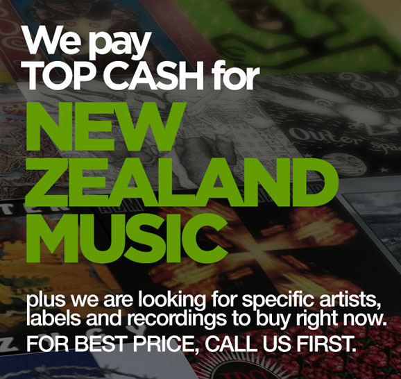 Top Cash paid for NEW ZEALAND Music, Artists and Labels. Call us today and our buyers will come to you. 