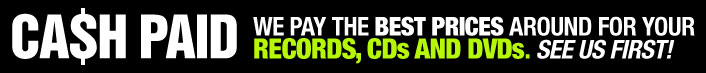 Best Prices paid for your Records CDs and DVDs