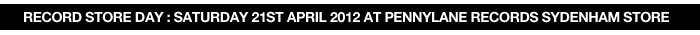 Support Record Store Day at Penny Lane Sydenham